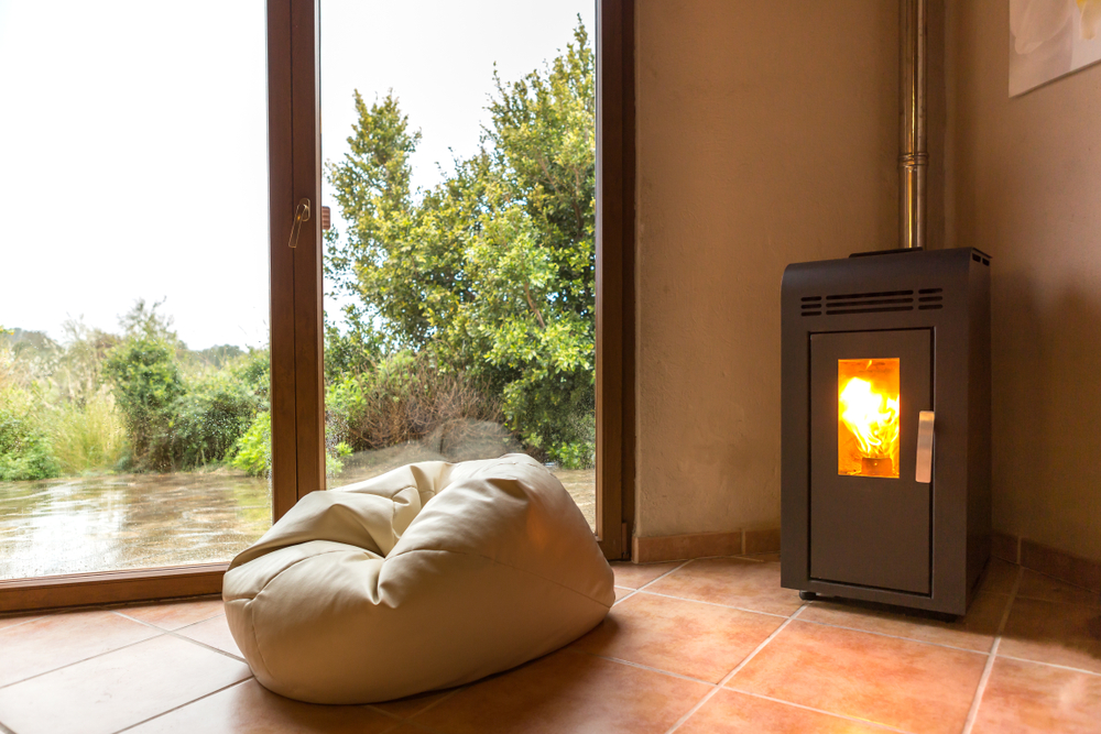 poele a granules pellets maison design