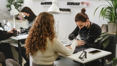 manucure salon